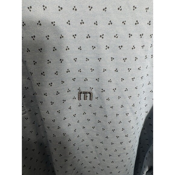 Travis Mathew Golf Polo Geometric Size XXL Preppy‎ - Picture 3 of 4